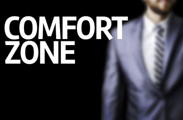 Comfort Zone written on a board