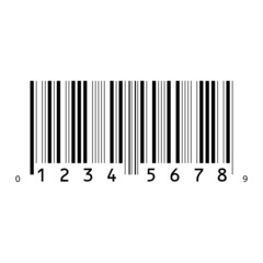 Illustration of an Isolated Barcode