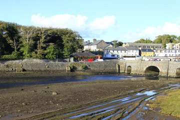 A view of Newport, County Mayo, Ireland.
