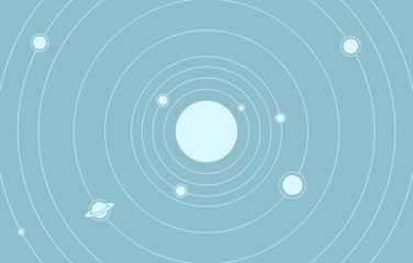 solar system background