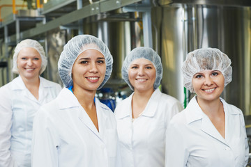 pharmaceutical factory workers