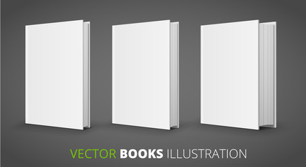 Three vector books