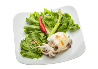 Grilled cuttlefish