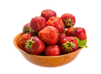 Strawberry in the bowl