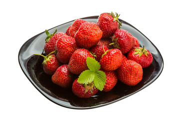 Strawberry in the bowl