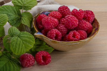 Fresh raspberry