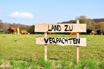 land zu verkaufen