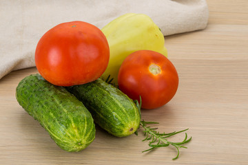Fresh vegetables