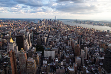 Fototapeta premium New York von oben