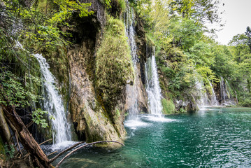 Fototapeta na wymiar Plitvice lakes national park Croatia