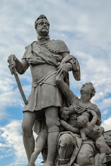 Fototapeta na wymiar Statua Ferdinando I de' Medici, monumento, Pisa
