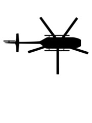 Heli von oben Ansicht top © Style-o-Mat-Design