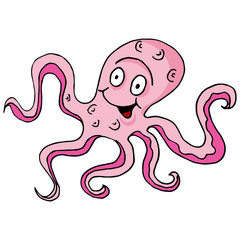 Octopus Cartoon