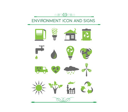 Environment and eco related symbols
