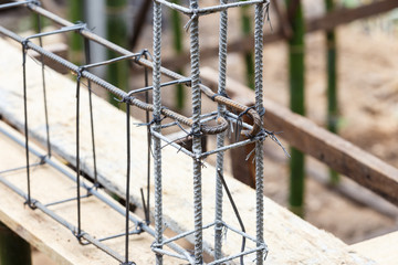 foundation steel rod for house building