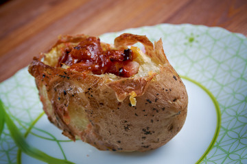 patate ripiene al forno