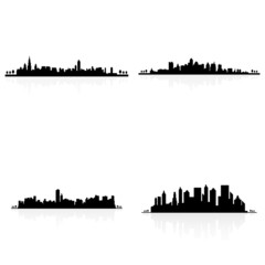 Building silhouettes