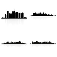 Building silhouettes