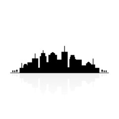 Fototapeta premium Building silhouettes