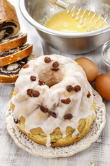 Making traditional easter cake