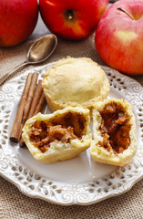 Cake with apple