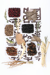 Traditional chinese herbal medicine ingredients
