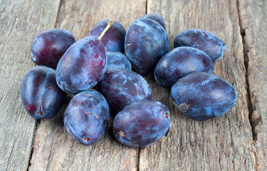 fresh plums