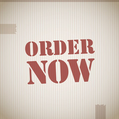 Order now stamp