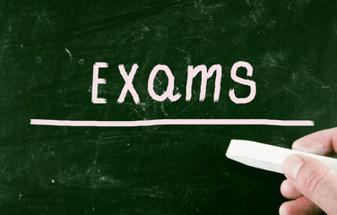 exams concept