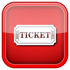 Cinema ticket icon