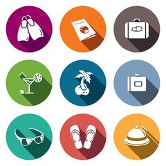 Travel Icons set