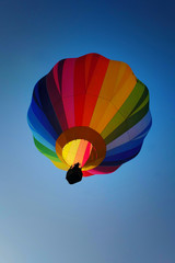 Fototapeta premium colorful hot air balloon in the sky 3