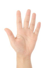 Hand sign