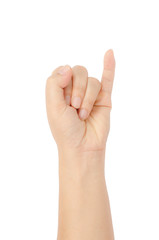 Obraz premium Hand sign