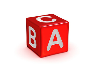 ABC alphabet.