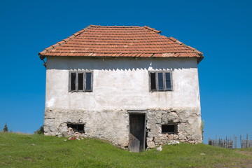 Fototapeta na wymiar Abandoned Rural House, Serbia