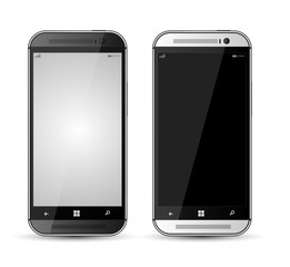 Smartphone mockup realistic