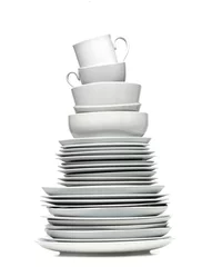 Papier Peint photo Plats de repas Plate Tower