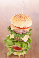 big hamburger