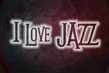 I Love Jazz Concept