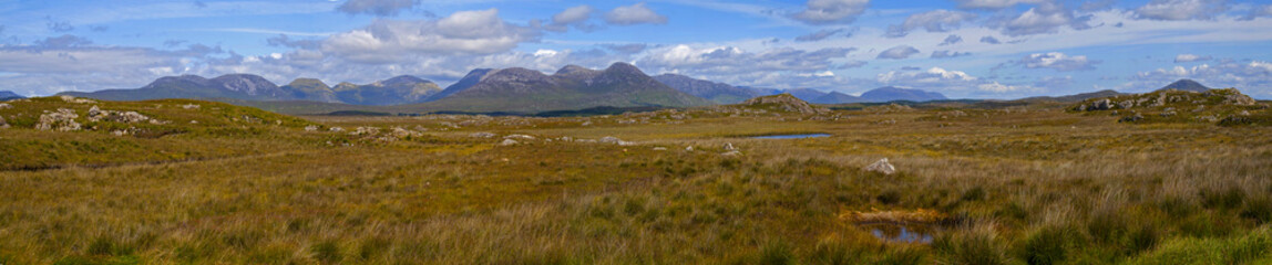 Twelve Bens in Connemara, Irland