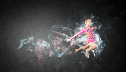 Gymnast girl