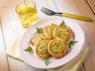 zucchinis canapé