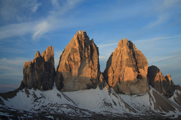 tre cime di Lavaredo (Dolomiti)