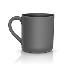 blank black cup template