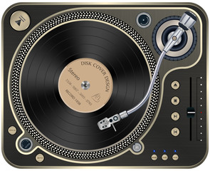 Interface Turntables on Whete Background