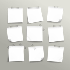 blank note paper set
