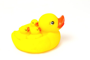 Bath toy, Rubber duck family