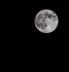 Full Moon which taken on 10 August 2014