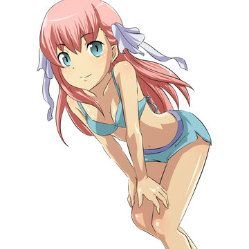 Beautiful Sexy Girl wearing swimsuit